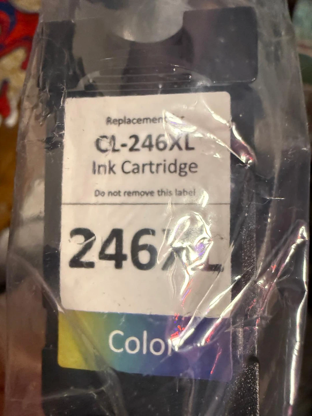 Ink Cartridges CL-246XL Tri-Color & PG-245XL Black