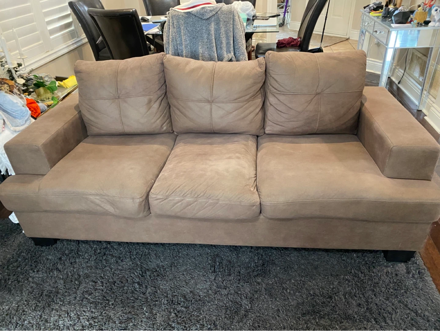 Brown Sectional Sofa