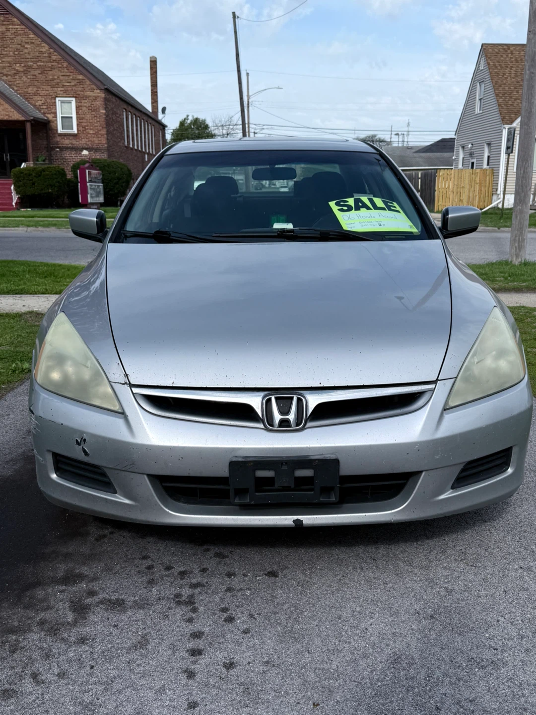 2006 Silver Honda Accord Sedan