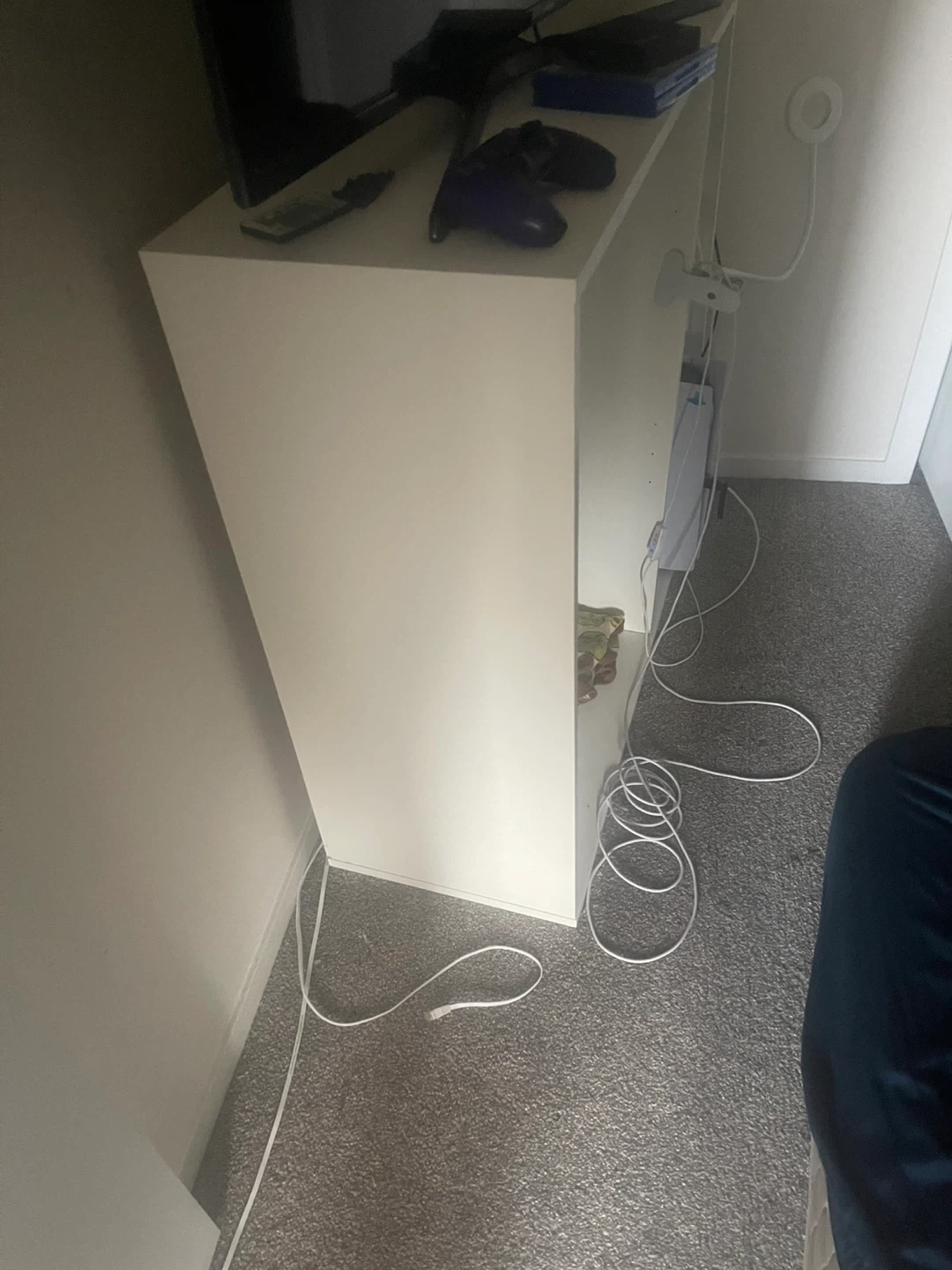 White Shelf Unit - IKEA KALLAX Style