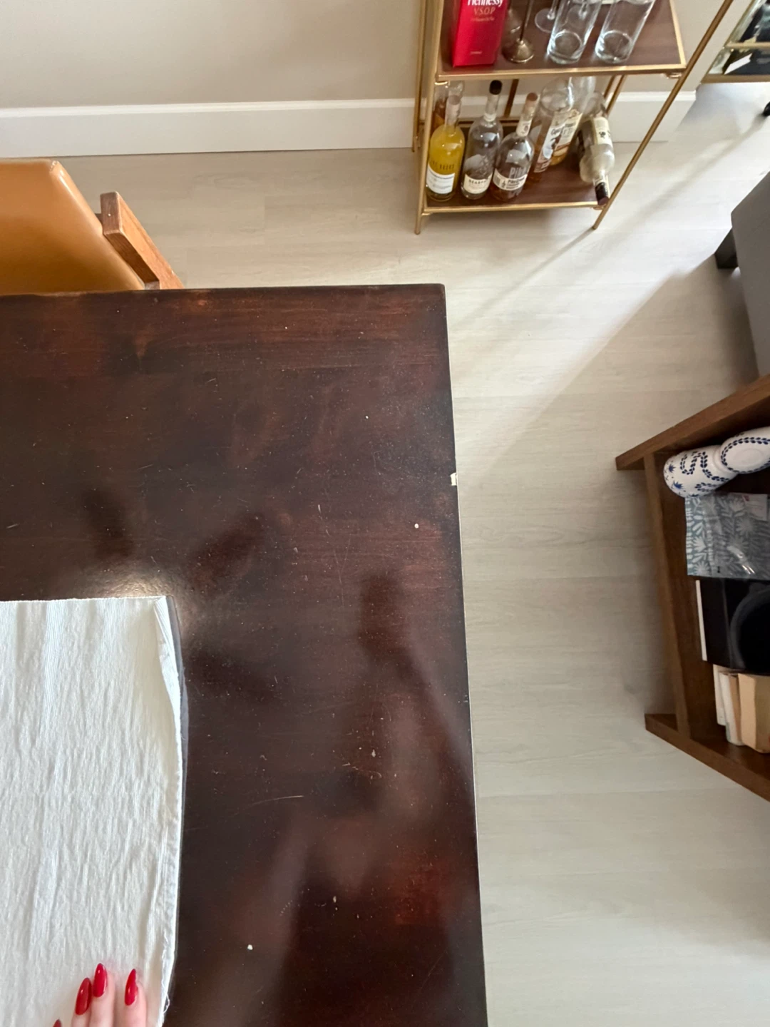 Dark Wood Dining Table - photo 4
