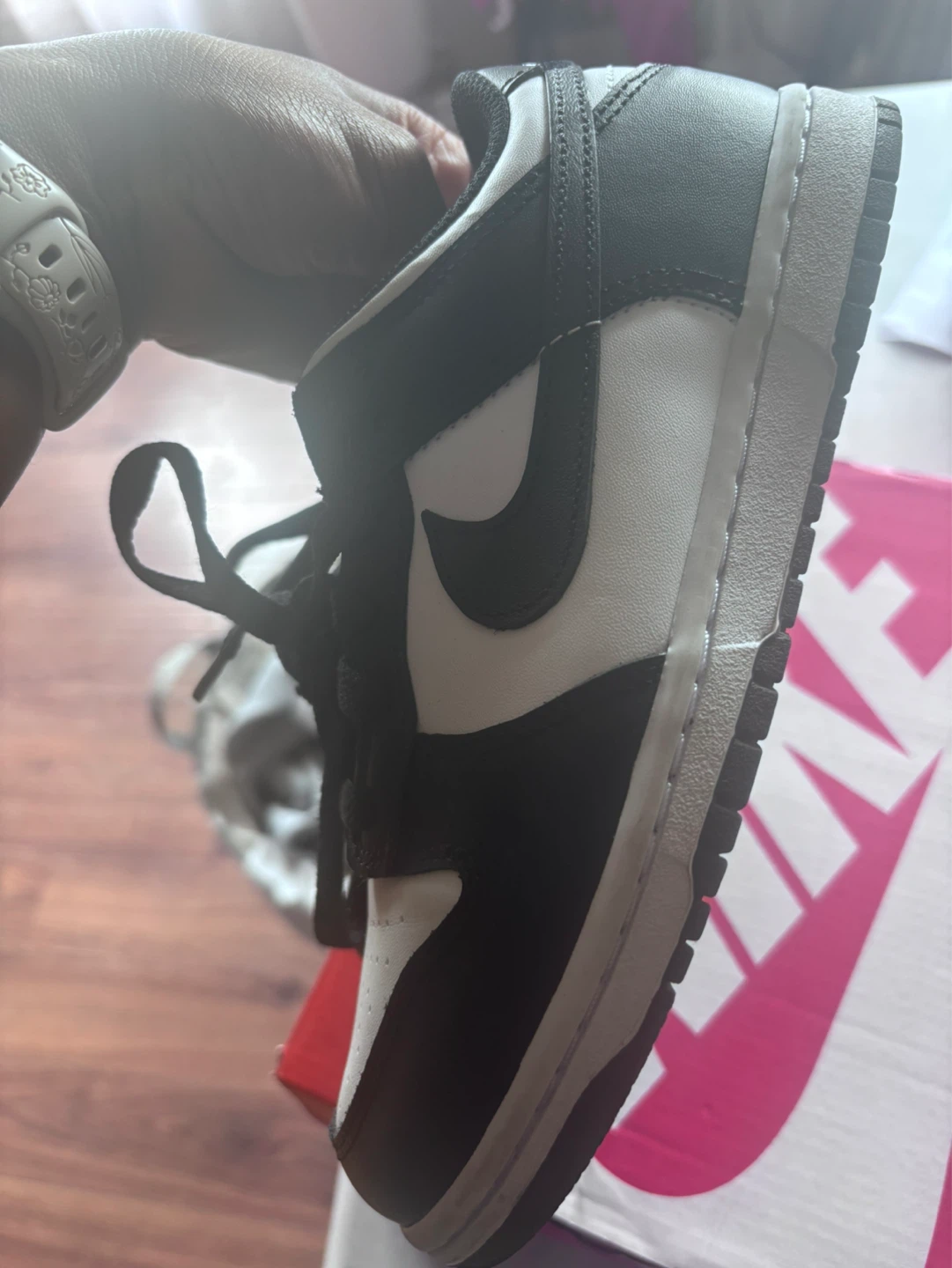 Nike Dunk Low (PS) White/Black - photo 3