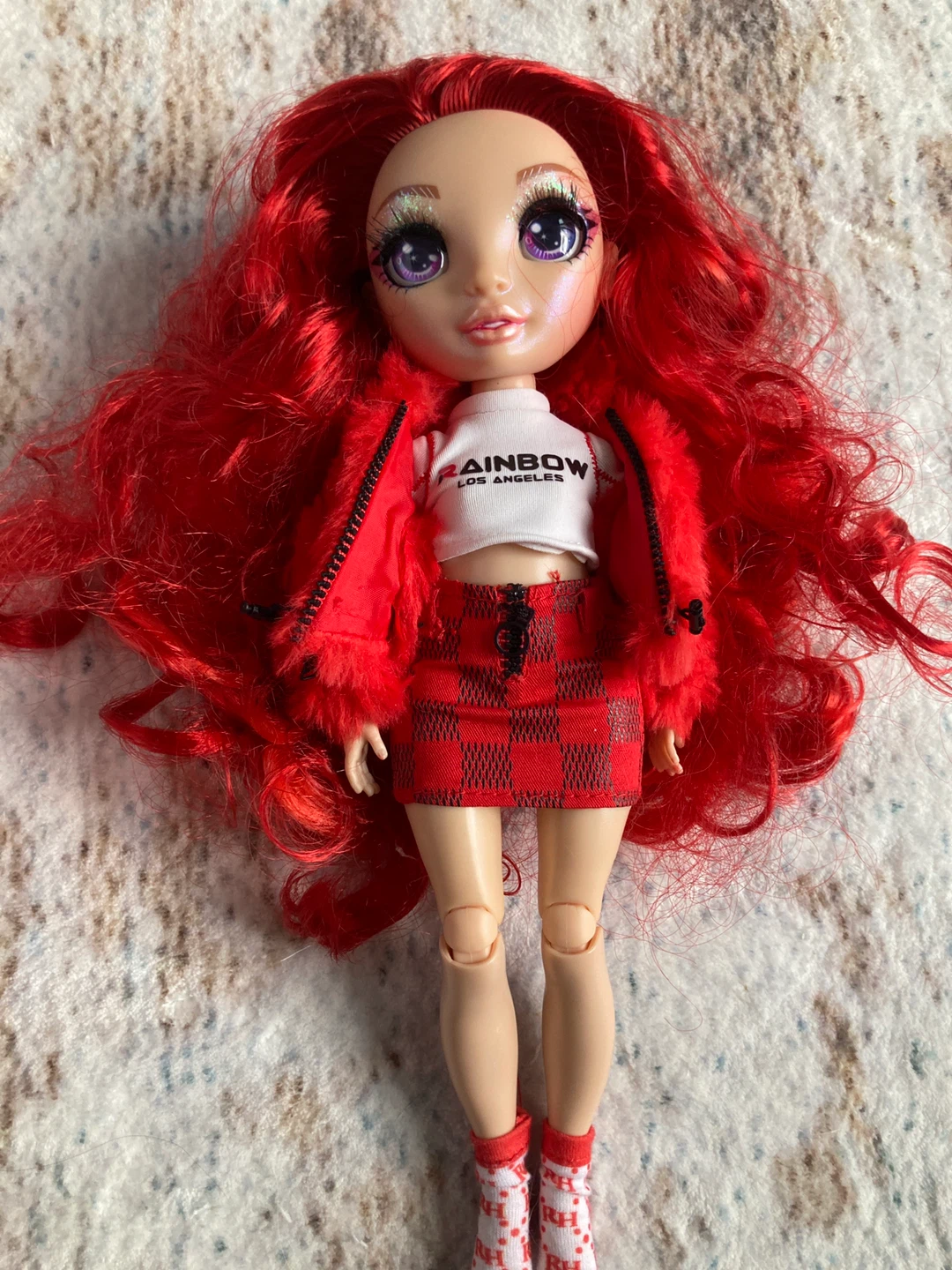 Rainbow High Doll Red