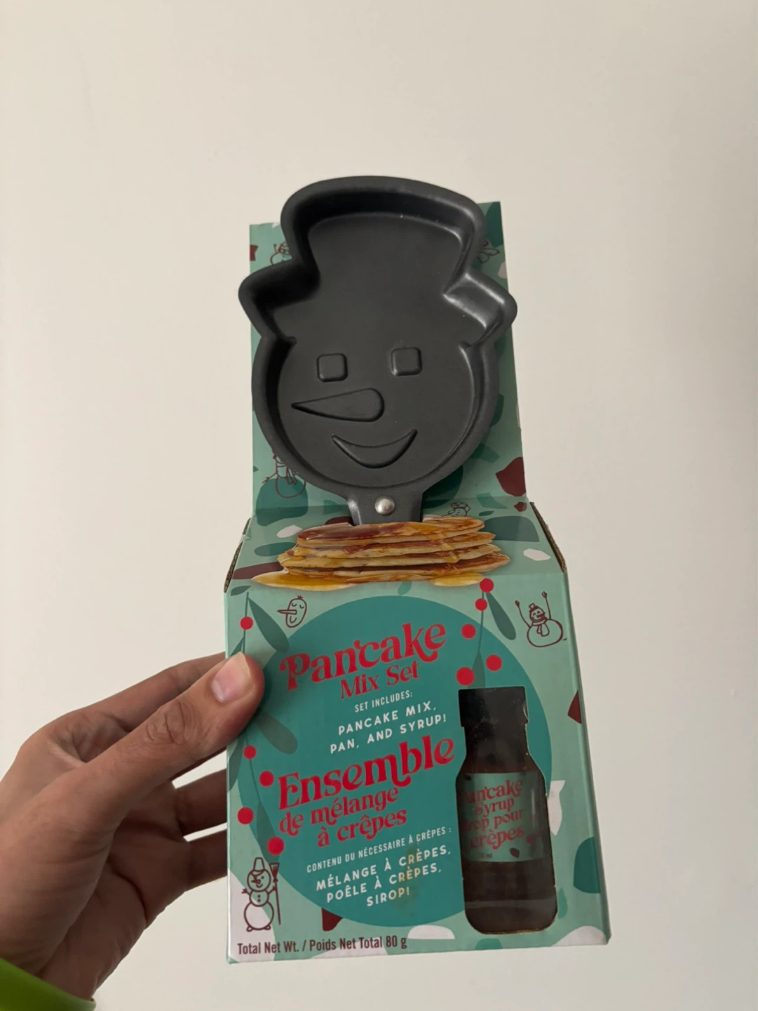 Pancake Mix Set with Snowman Pan - photo 5