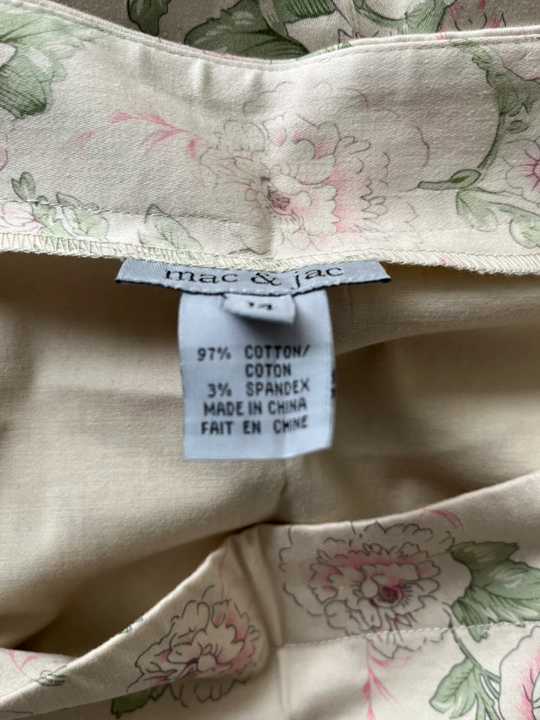 Mac & Jac Floral Print Size 14 Skirt - photo 4