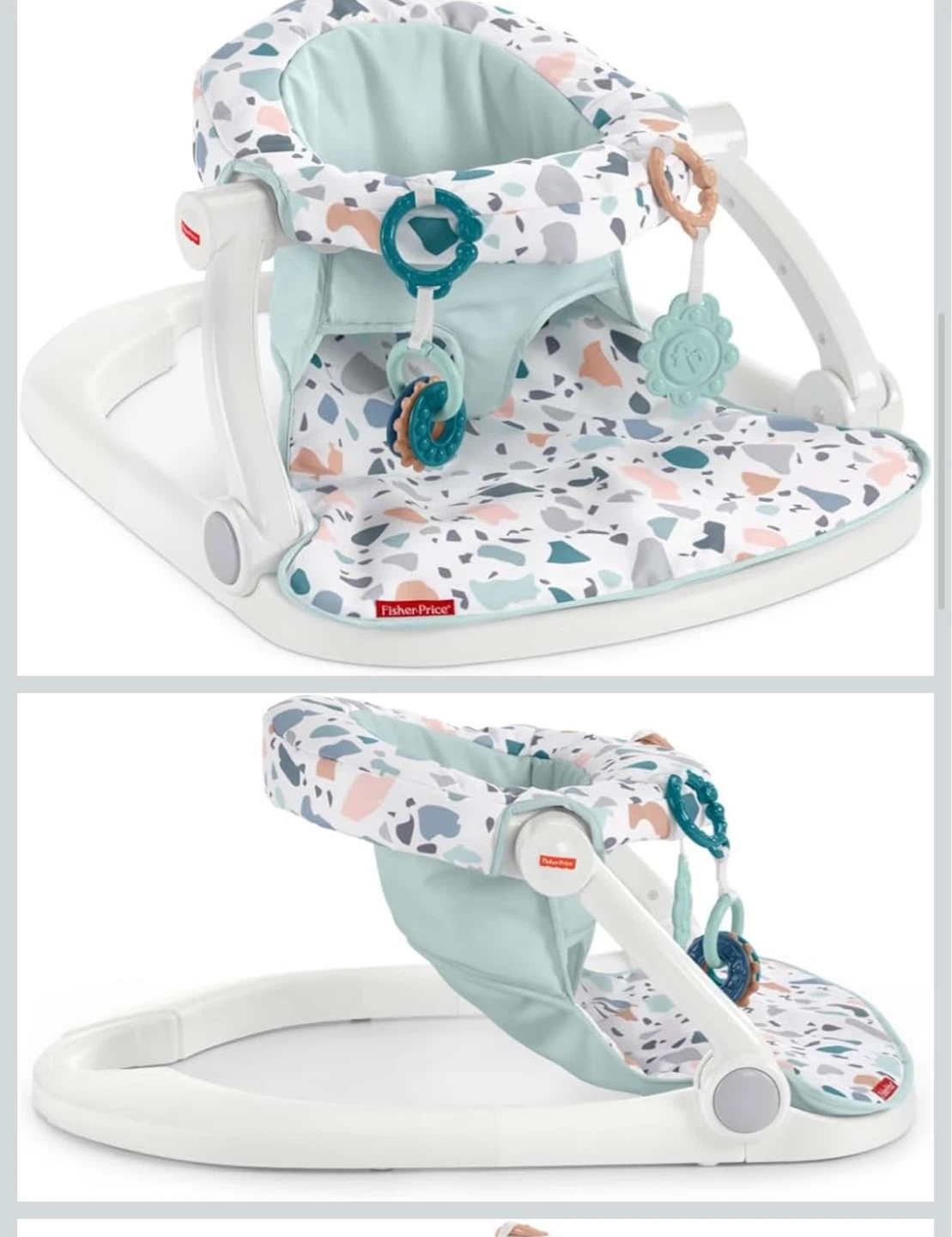 Fisher-Price Sit Me Up Floor Seat - Pacific Pebble - photo 2