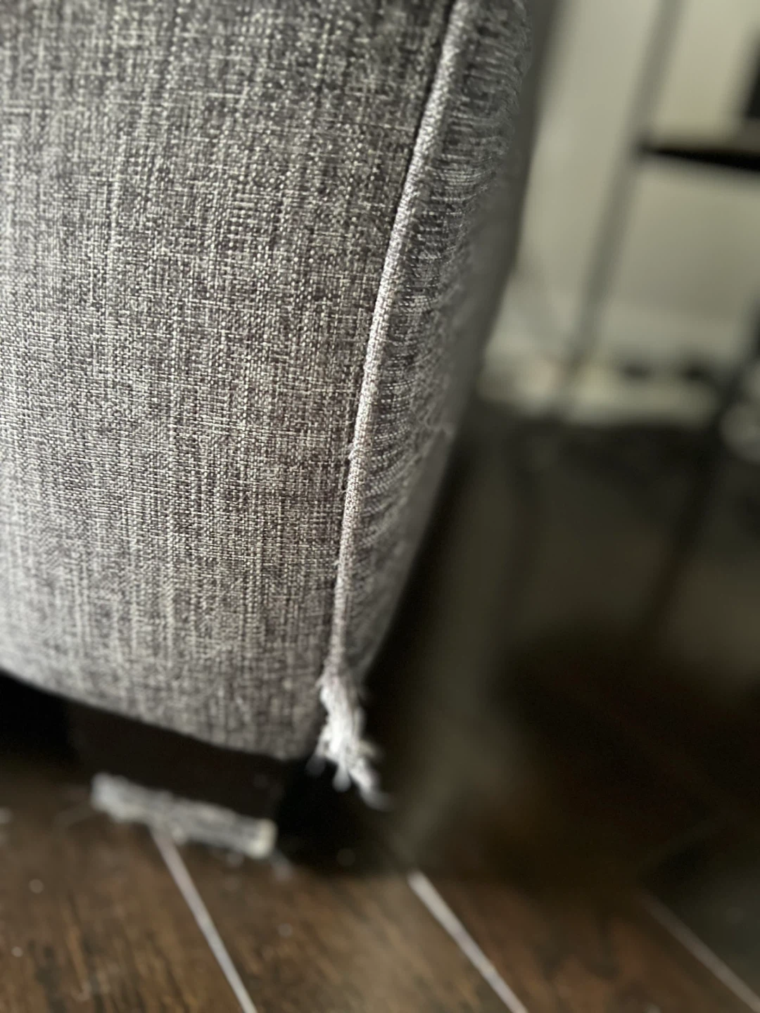 Grey Three-Seater Sofa - photo 3