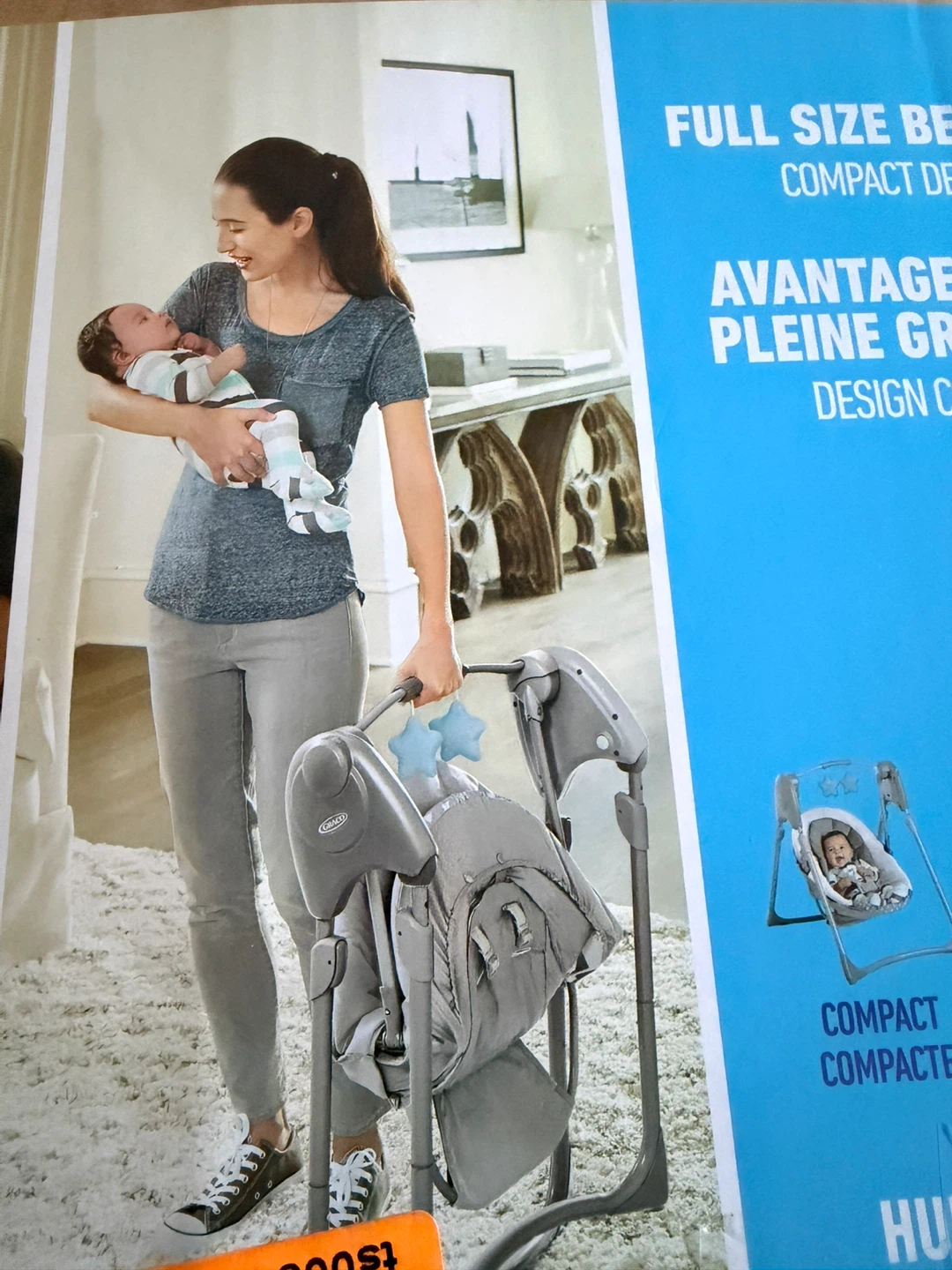 Graco Slim Spaces Compact Baby Swing - photo 5