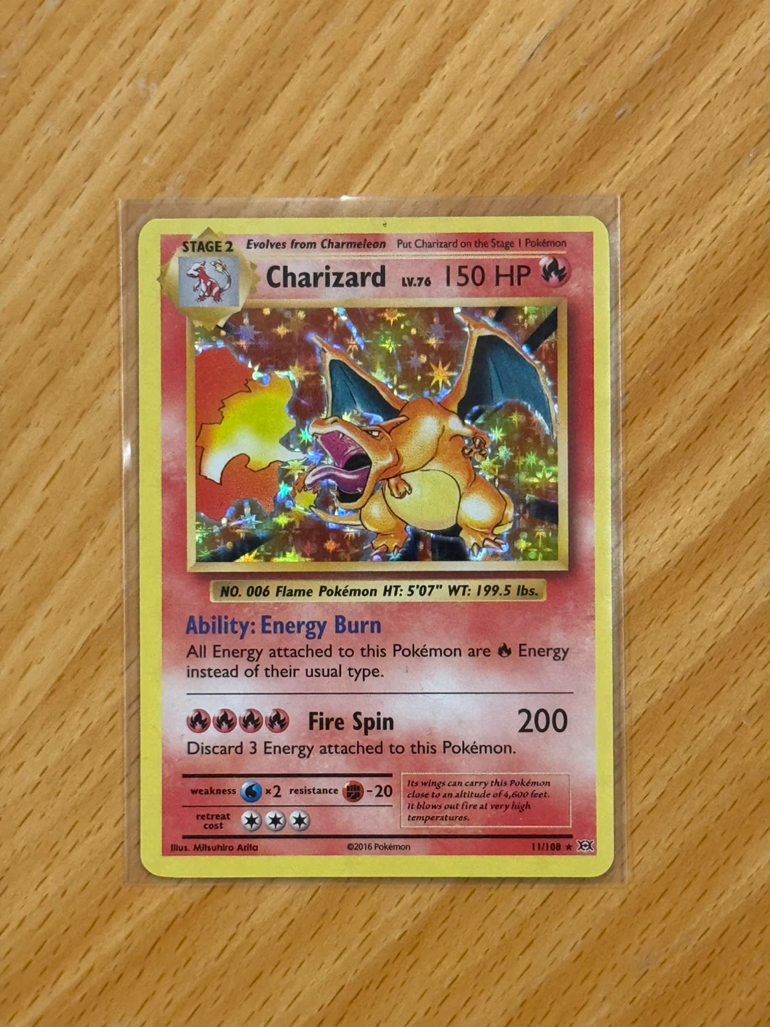 Pokémon Charizard Trading Card