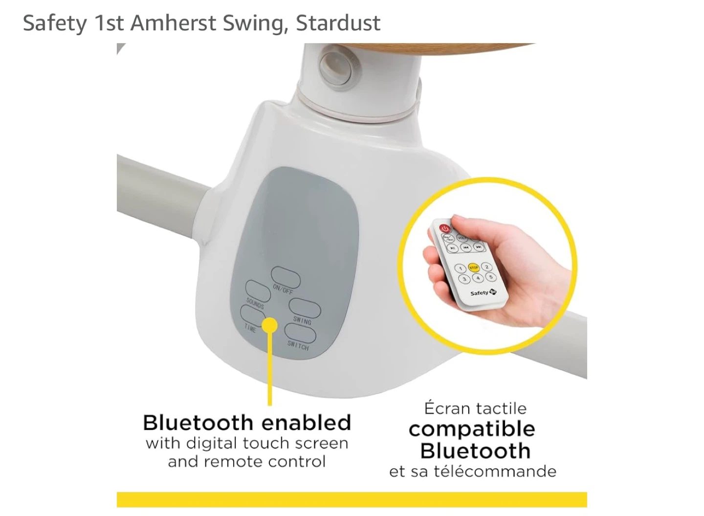 Safety 1st Amherst Baby Swing - Stardust - photo 4