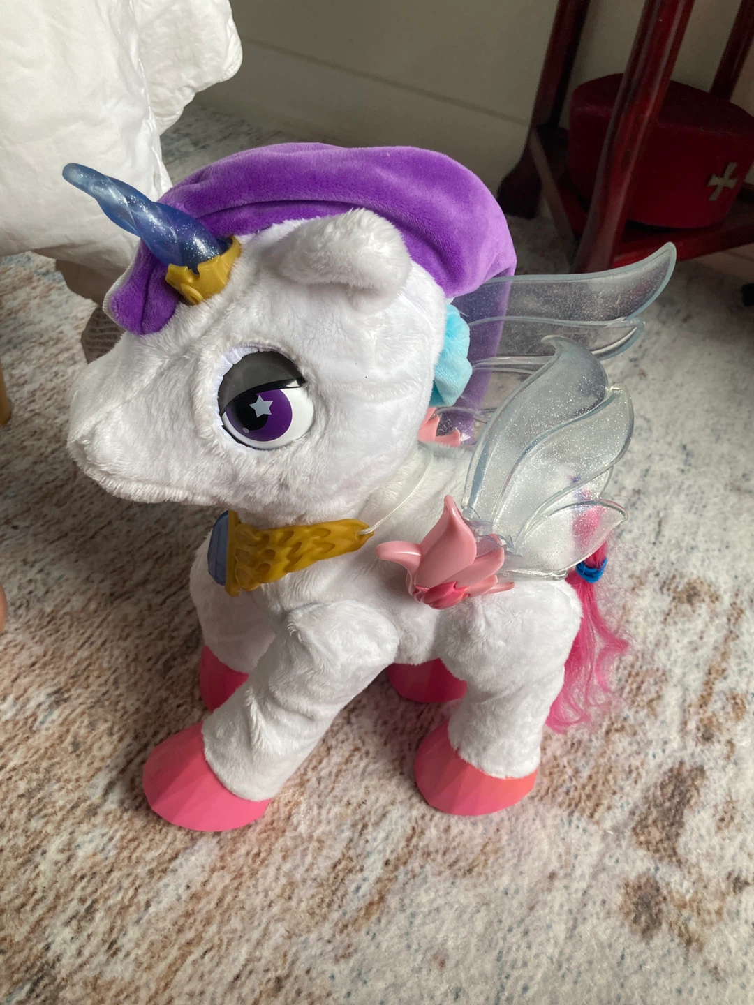 Interactive Plush Unicorn Toy