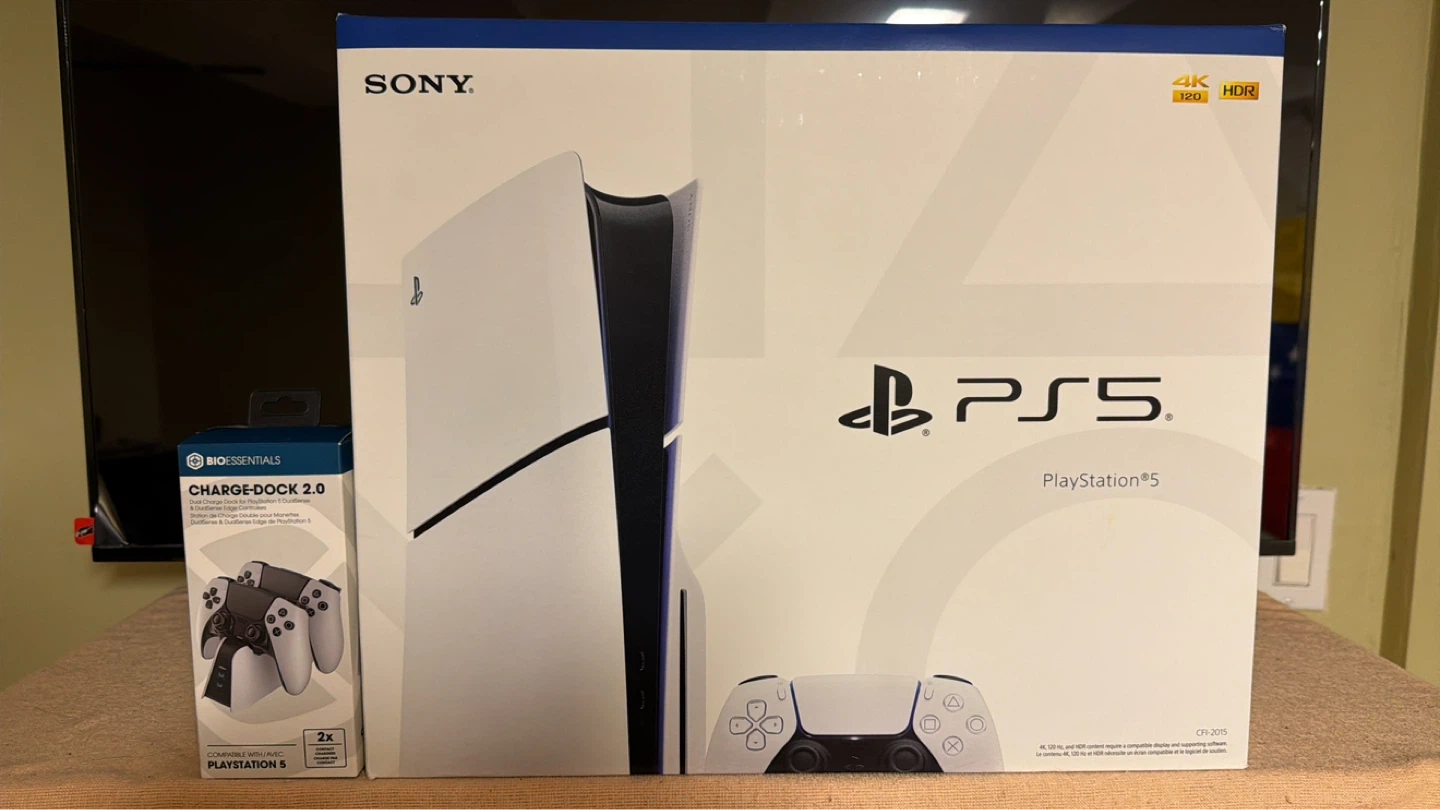 Sony PlayStation 5 Console with Bioessentials Charge Dock 2.0