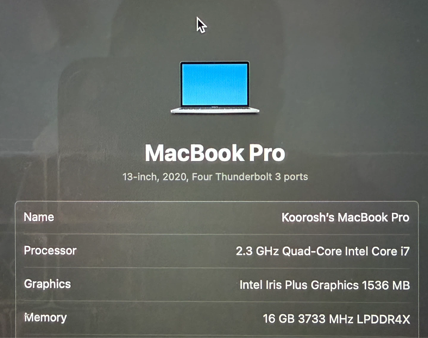 2020 MacBook Pro 13-inch - photo 2