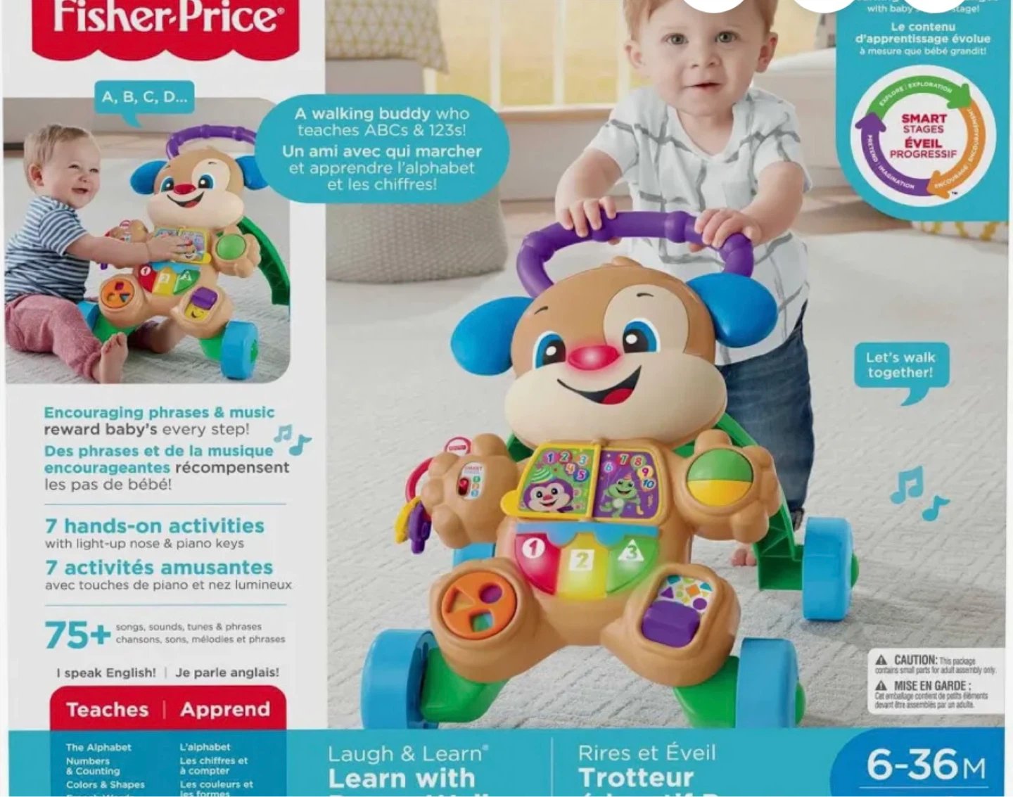 Fisher-Price Laugh & Learn Smart Stages Puppy Walker