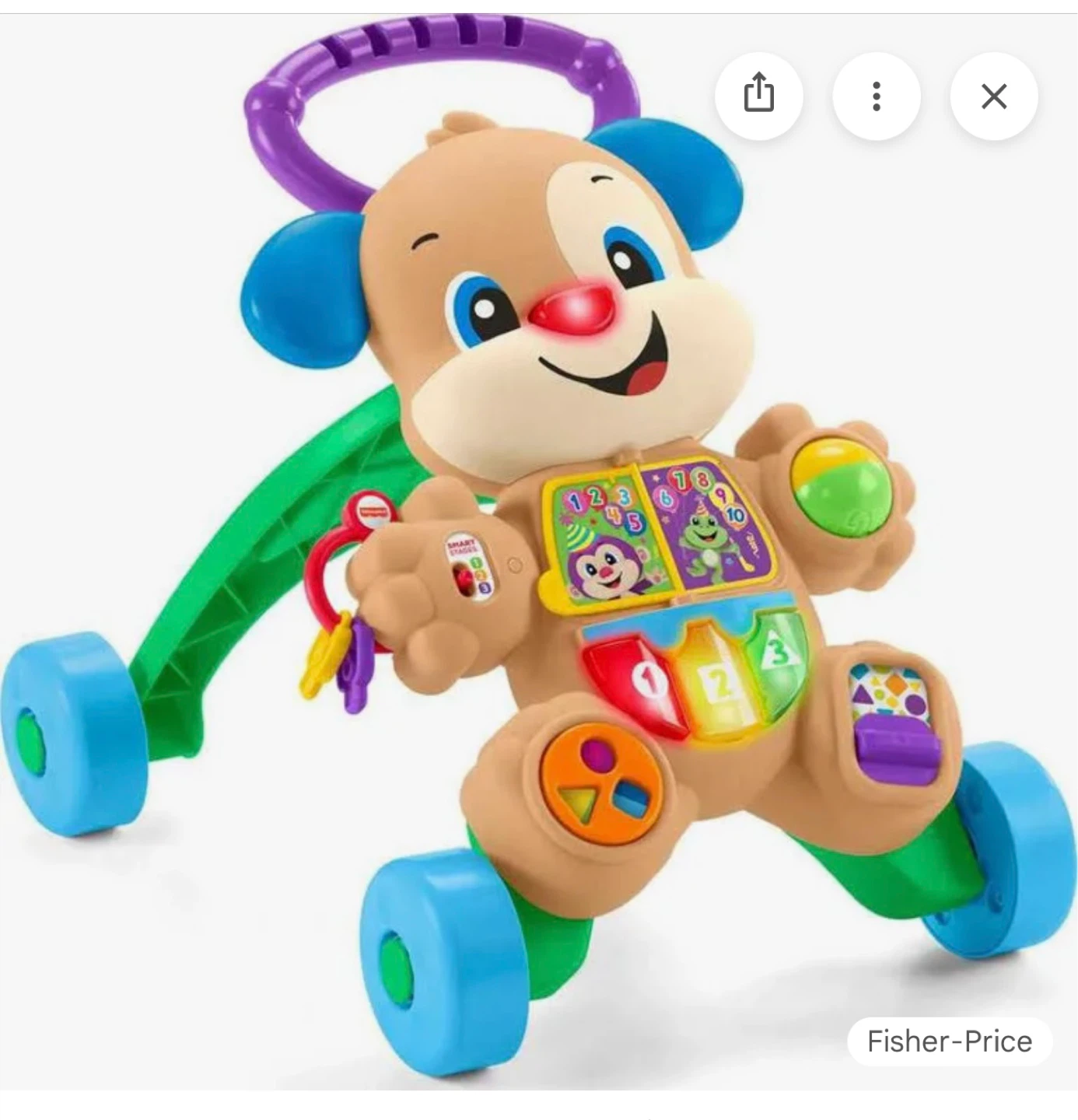 Fisher-Price Laugh & Learn Smart Stages Puppy Walker - photo 4