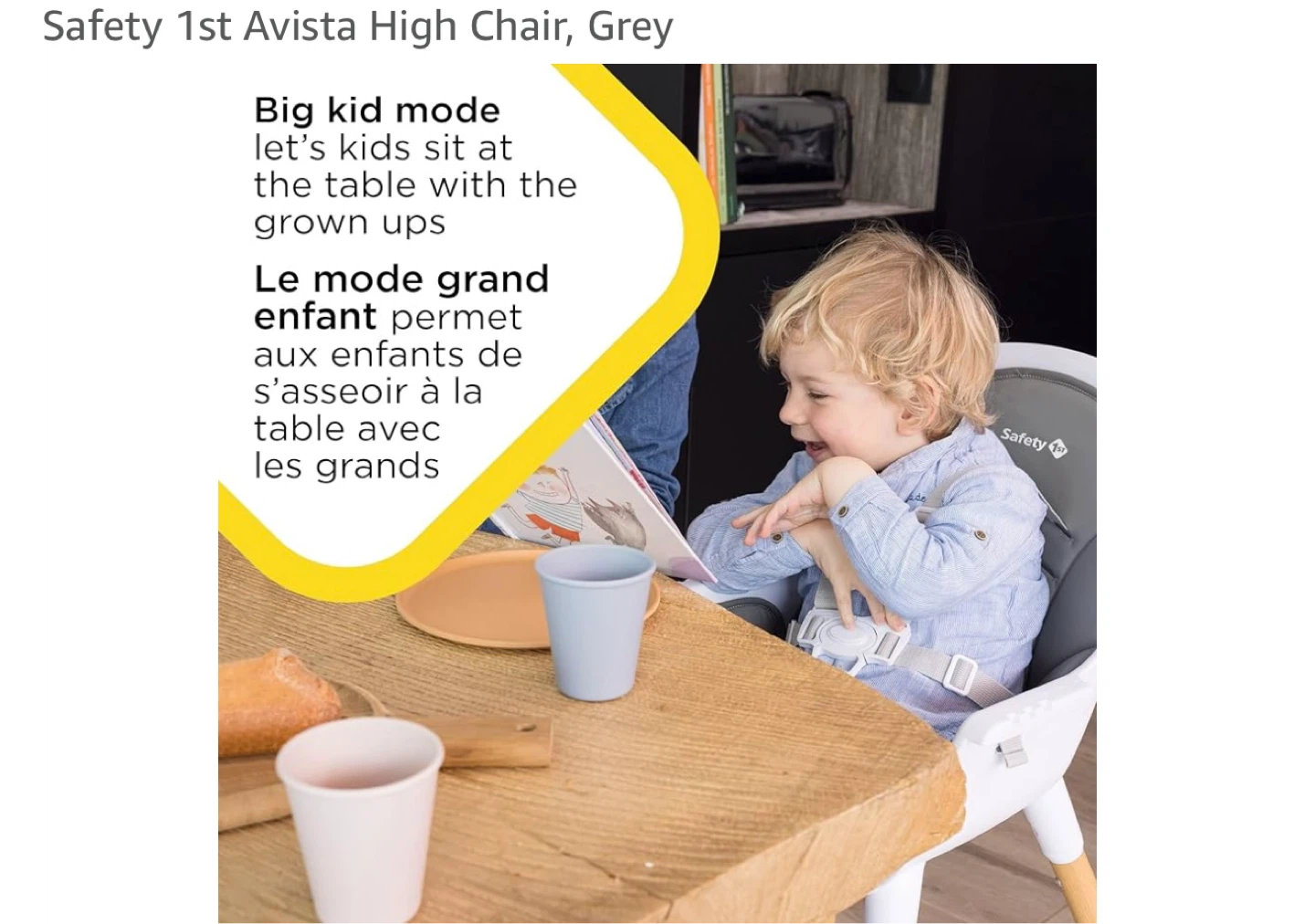 Safety 1st Avista High Chair - Grey - photo 2