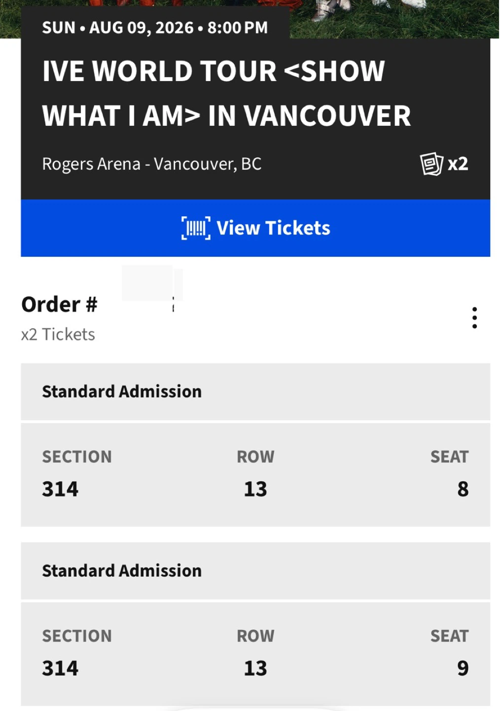 IVE WORLD TOUR <SHOW WHAT I AM> IN VANCOUVER Tickets - photo 2