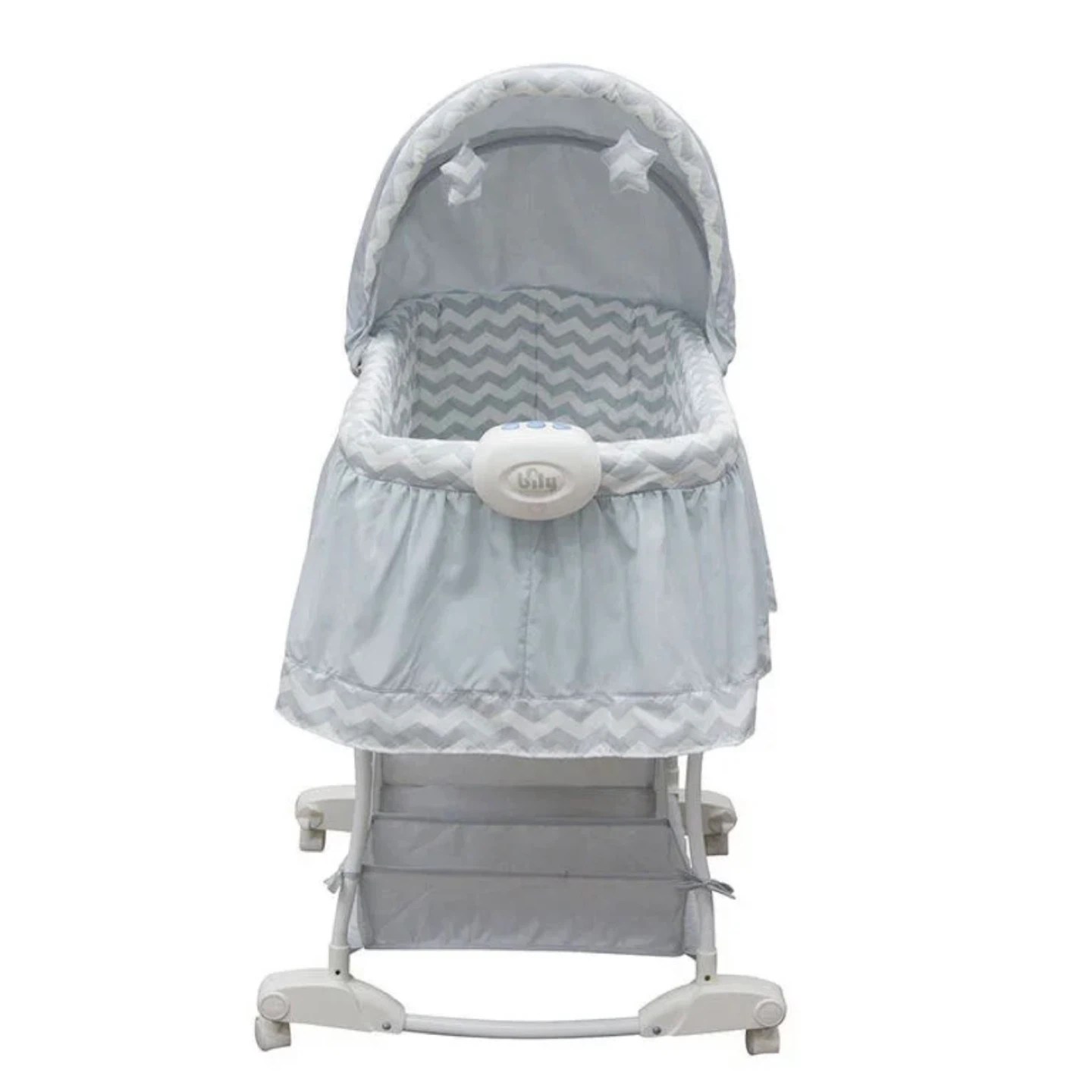 Bily Bassinet - Grey Chevron - photo 3