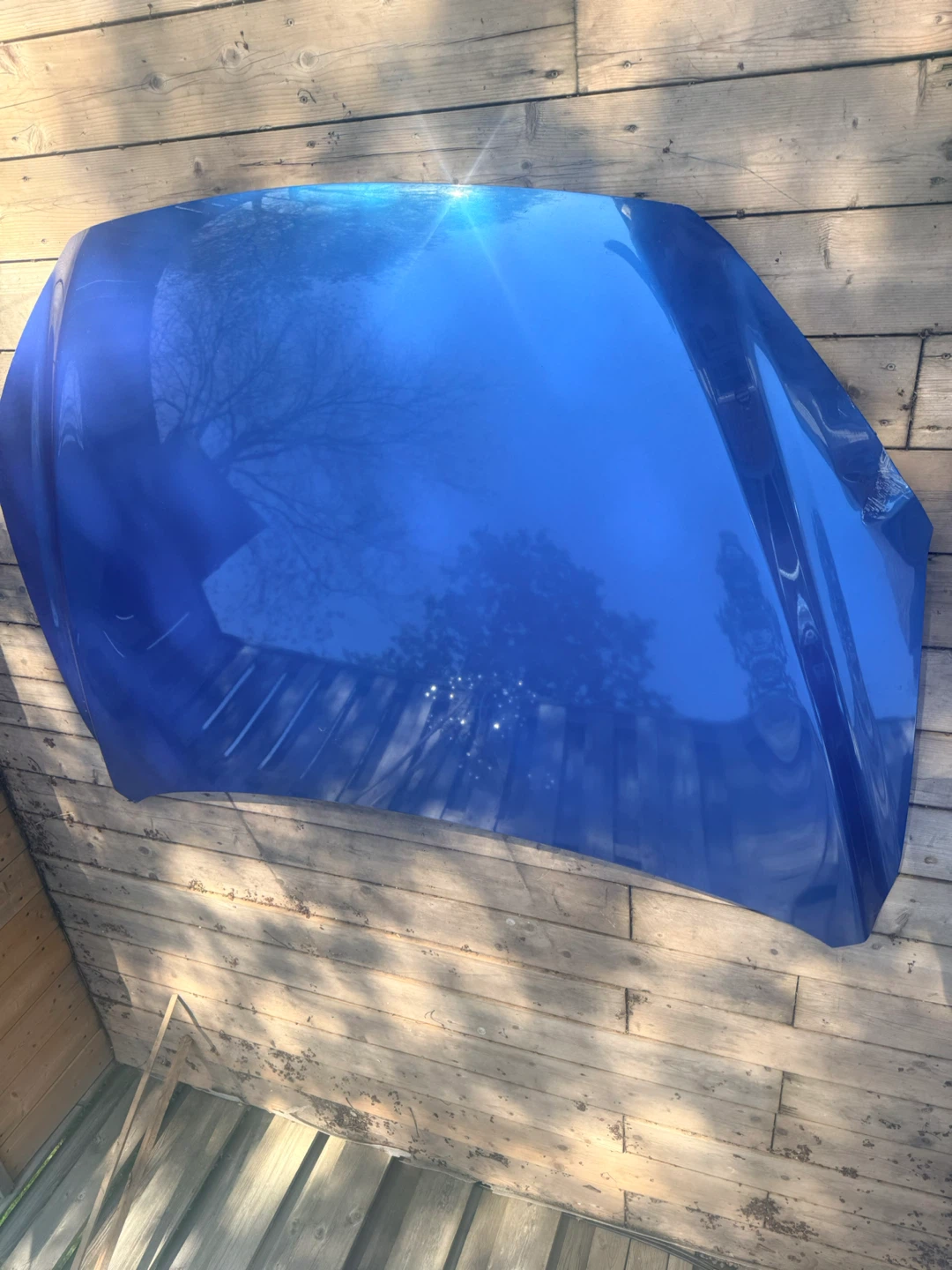 Blue Car Hood - photo 2