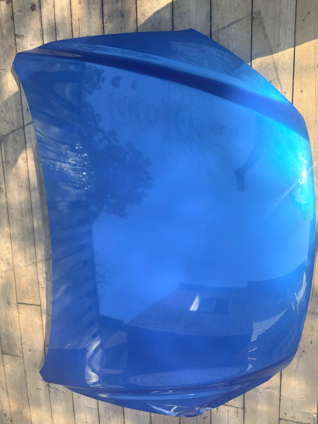 Blue Car Hood - photo 3