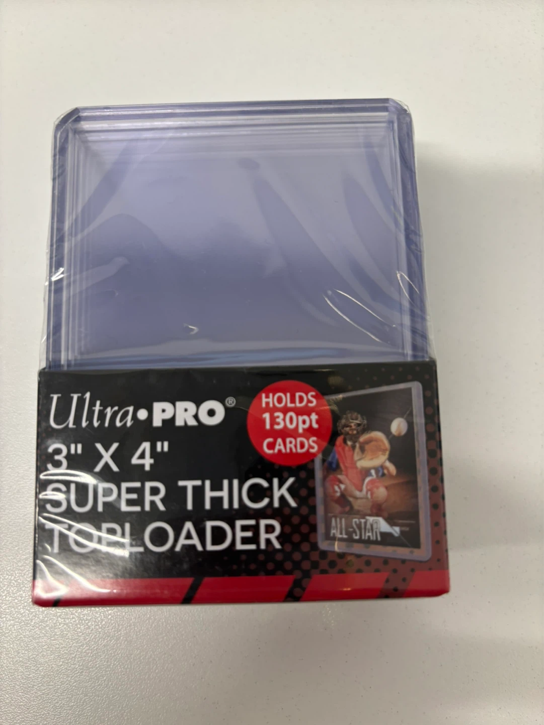Ultra PRO 3" x 4" Super Thick Toploaders - 10 Pack