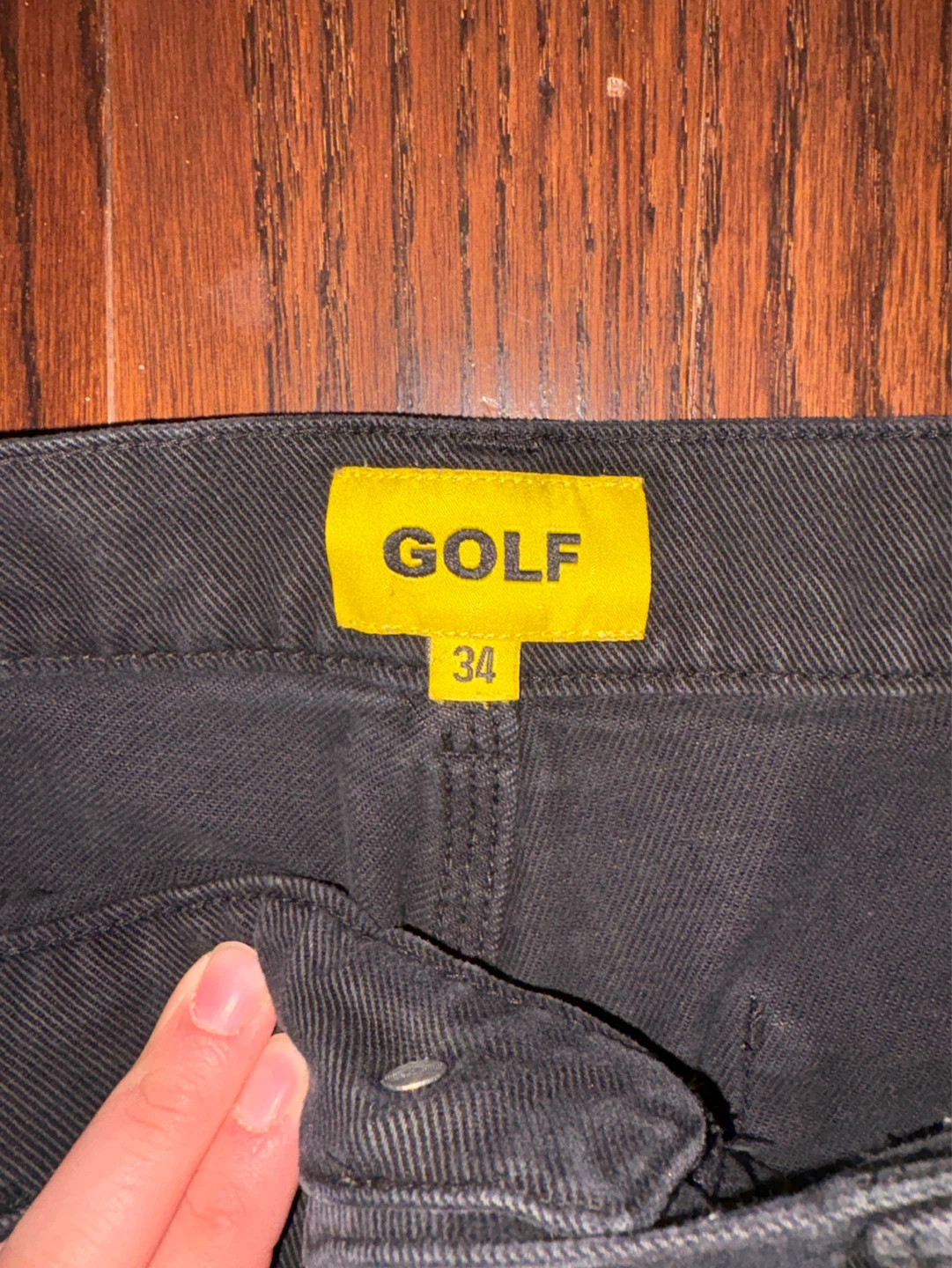 Golf Wang Black Work Pants Size 34 - photo 3