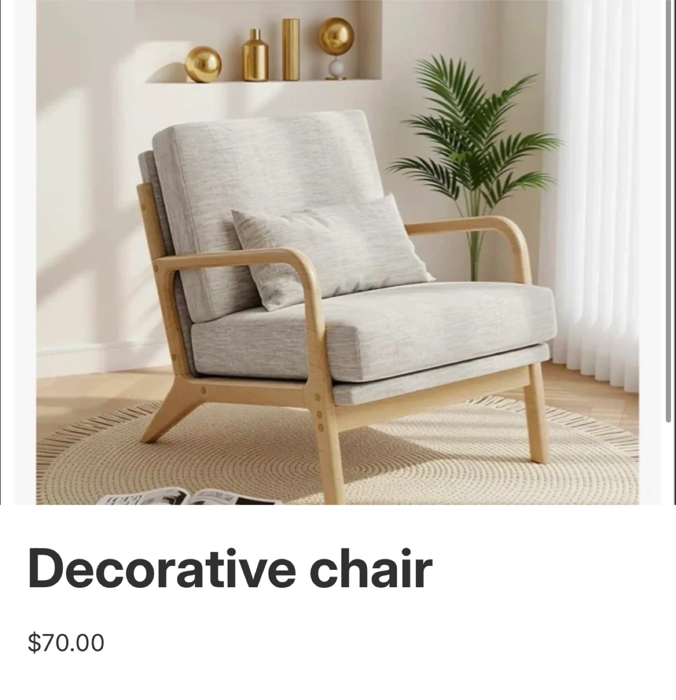 Decorative Chair