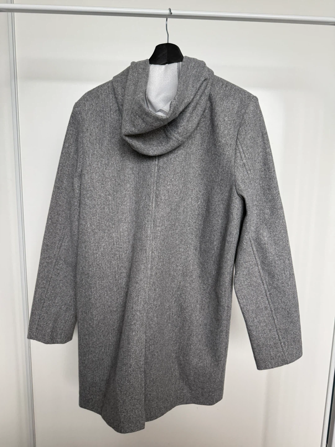 Grey Wool Blend Coat - photo 2