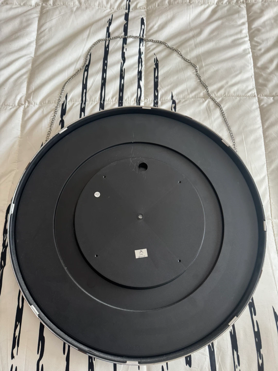 Round Wall Mirror with Hanging Chain - photo 4