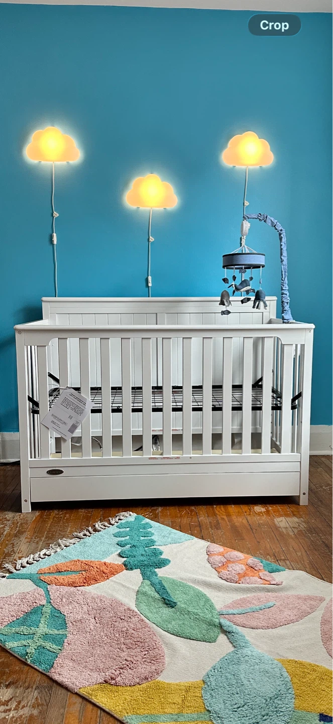 Graco Hadley 4-in-1 Convertible Crib with Drawer - White - photo 3