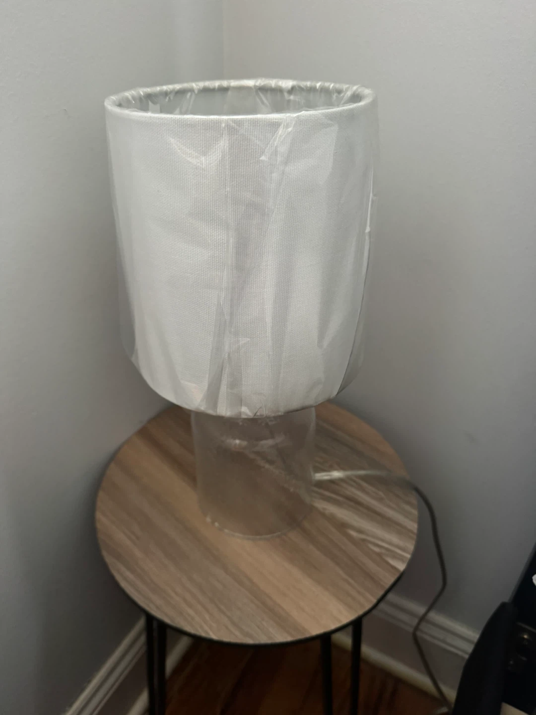Small White Table Lamp