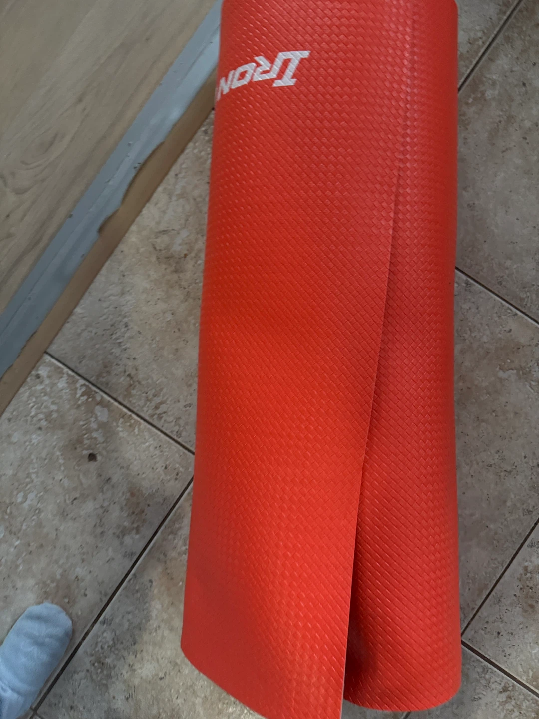 Iron Yoga Mat - Orange