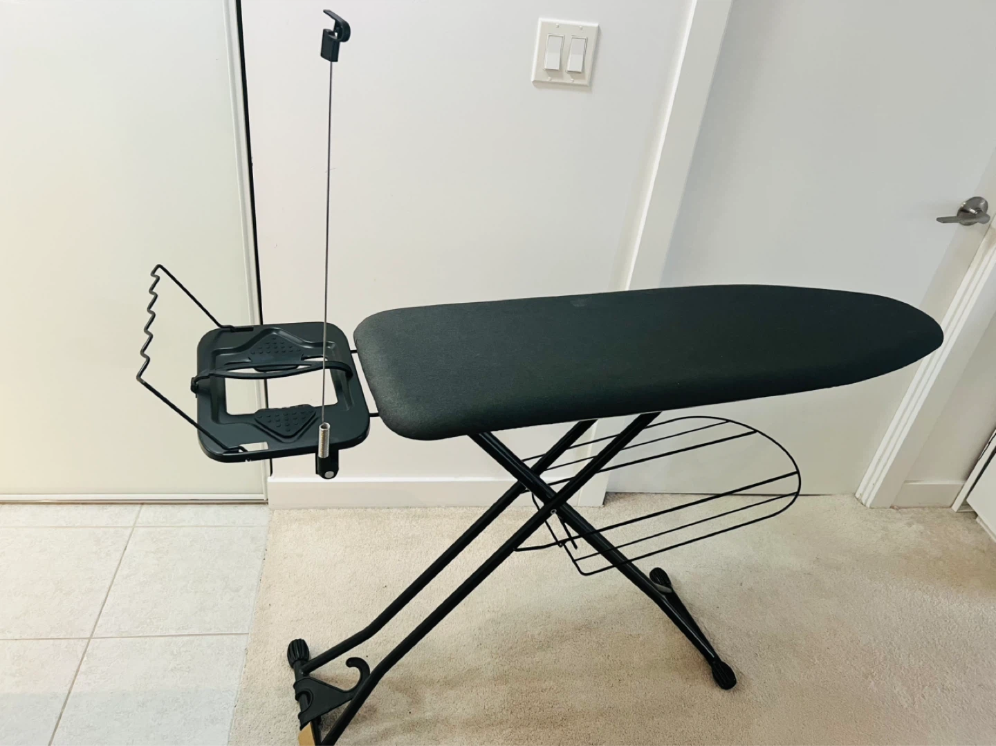 KingBoard Ironing Board with Iron Rest & Laundry Rack - photo 2