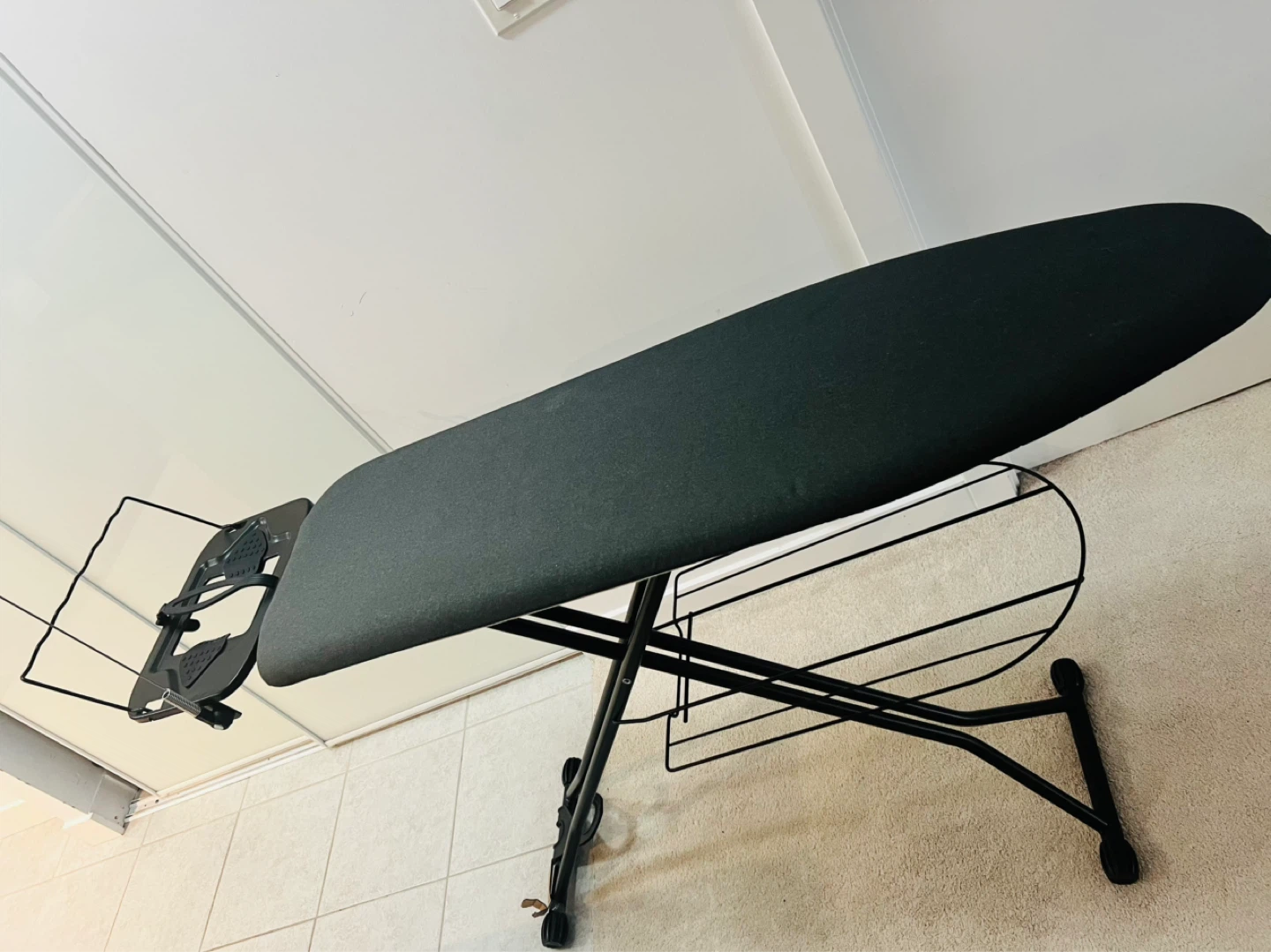 KingBoard Ironing Board with Iron Rest & Laundry Rack - photo 3