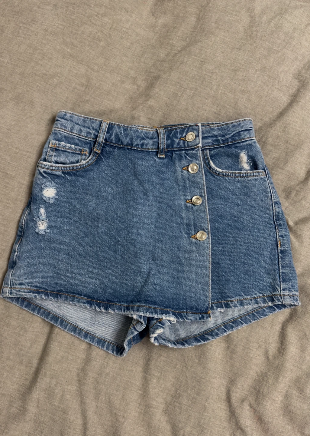 ZARA Denim Skort xs