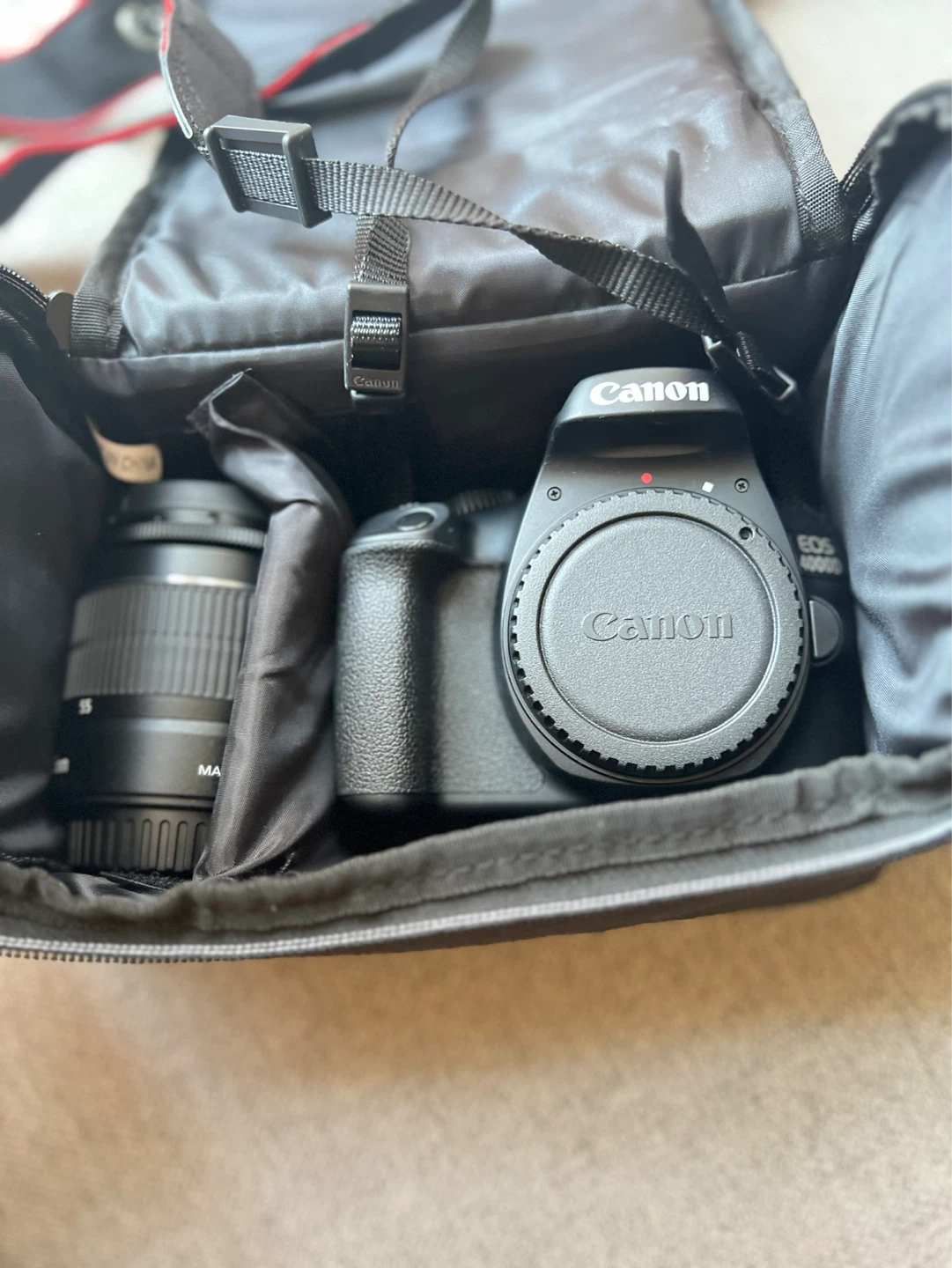 Canon EOS 4000D DSLR Camera Kit with Lens and Accessories - photo 3