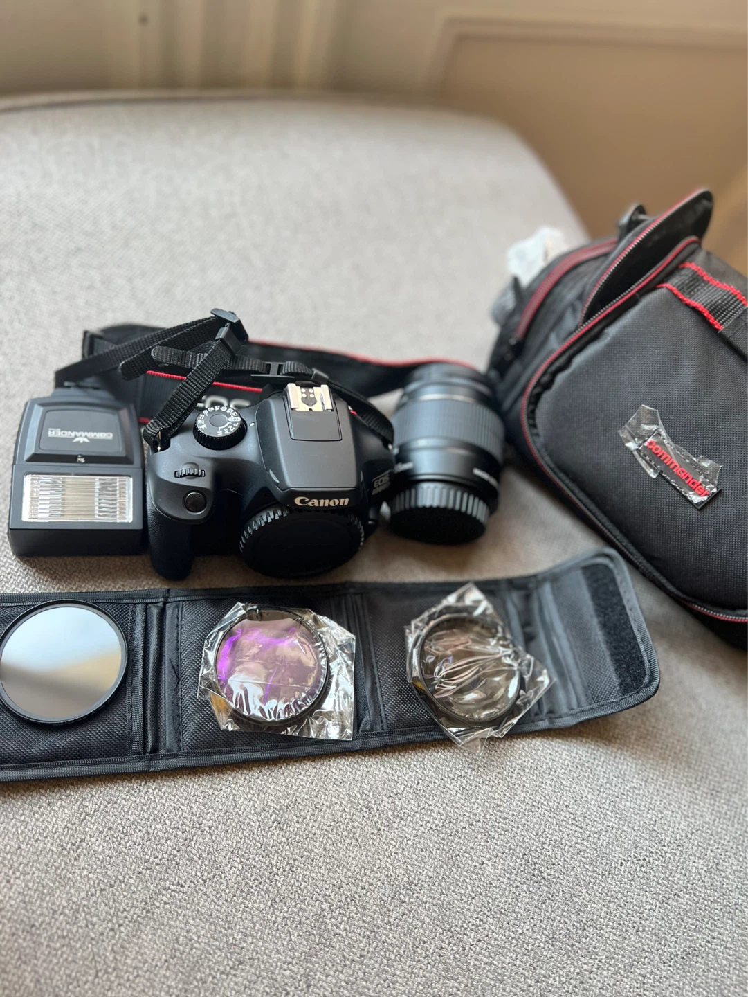 Canon EOS 4000D DSLR Camera Kit with Lens and Accessories