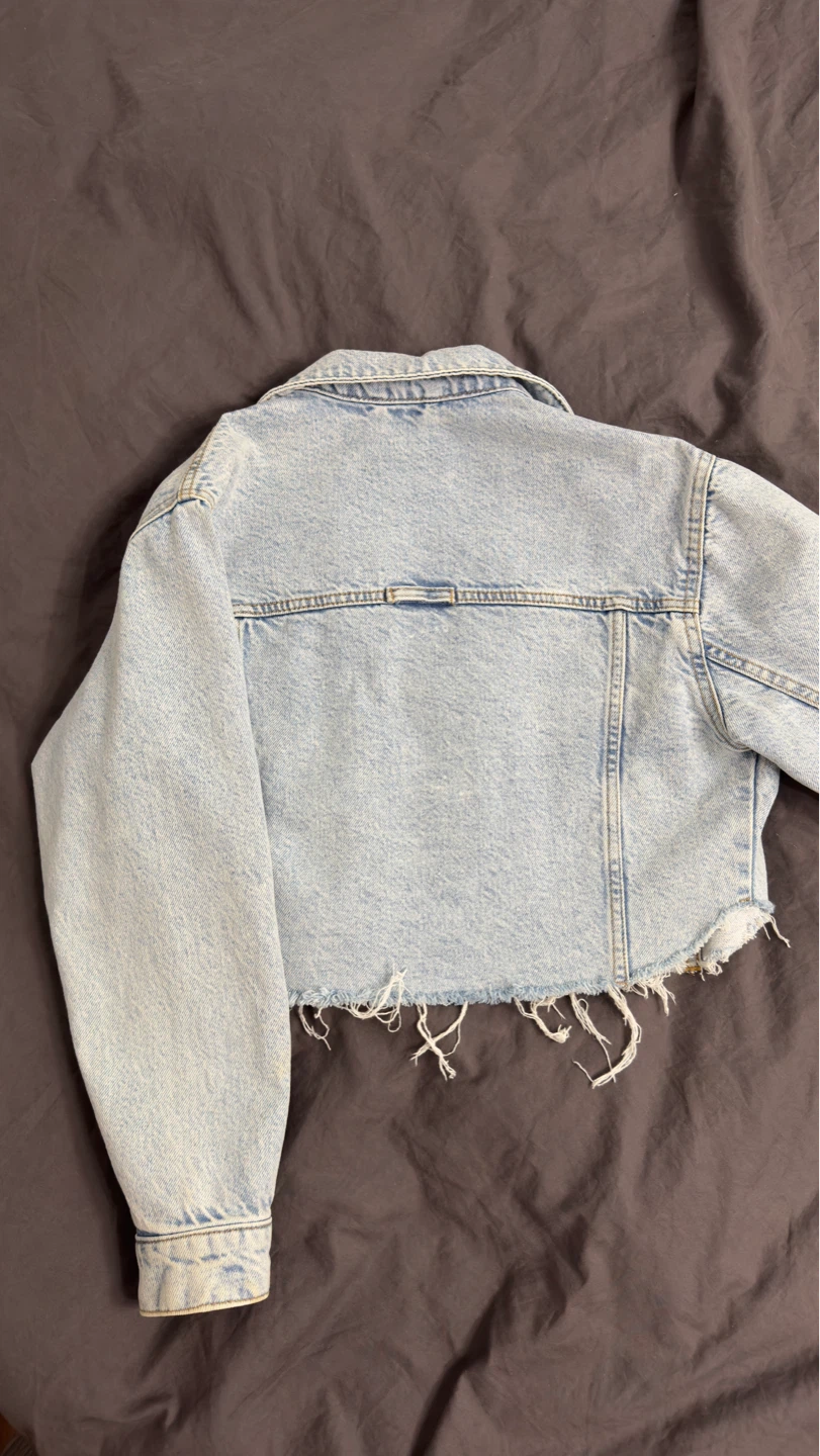 Women’s Denim Jacket - Size 32 xs - photo 2