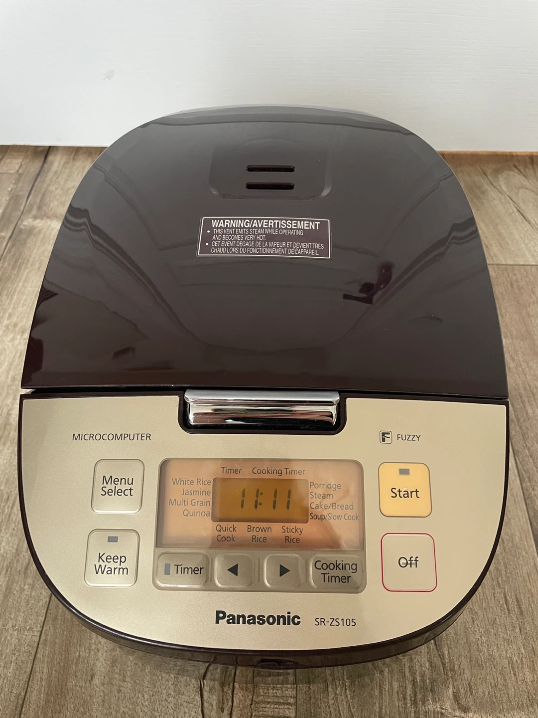 Panasonic 5 Cups Rice Cooker (SR-ZS105)