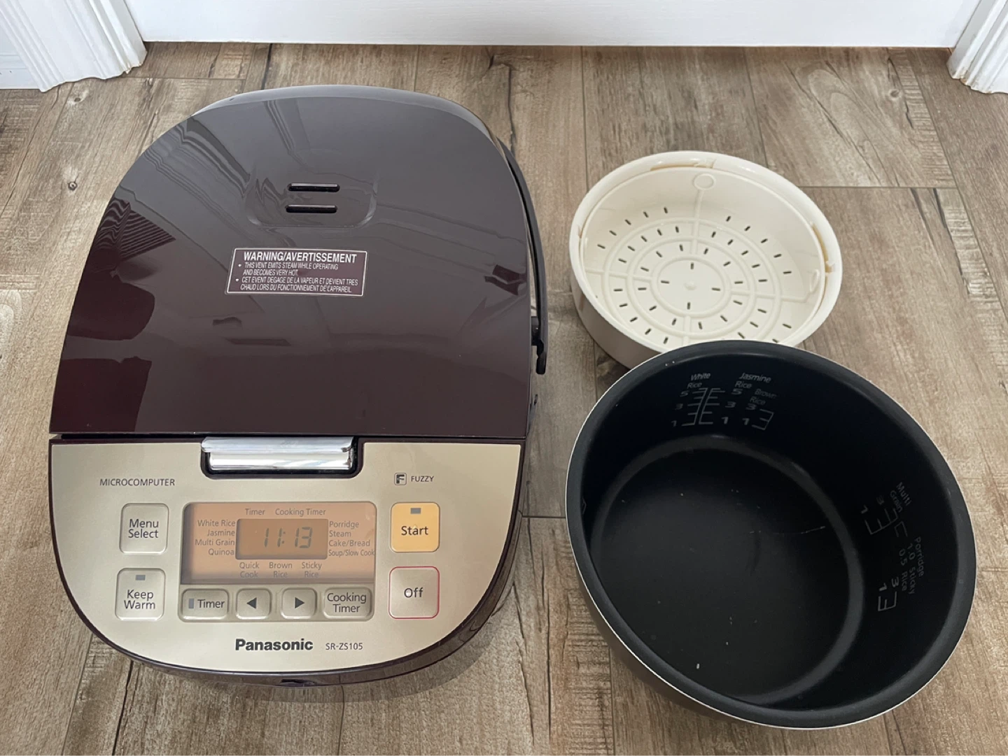 Panasonic 5 Cups Rice Cooker (SR-ZS105) - photo 4