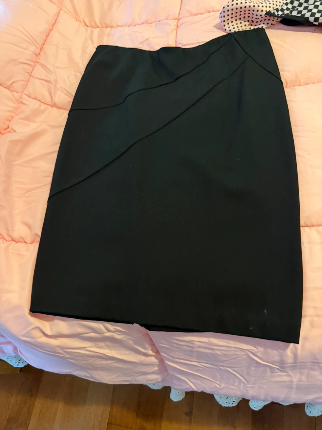 Black Knee-Length Skirt