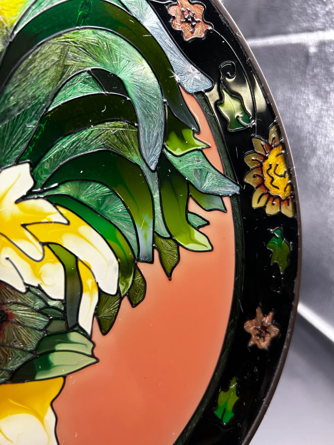 Stained Glass Rooster - photo 5