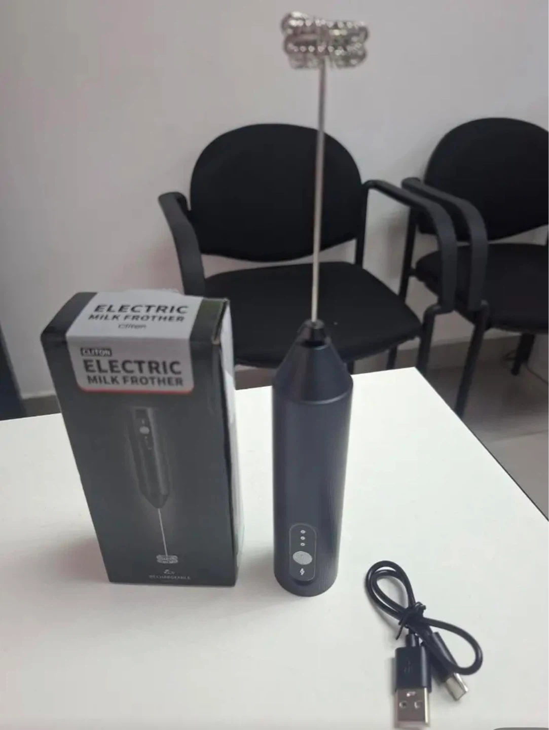 Feizsmile Electric Milk Frother - photo 3