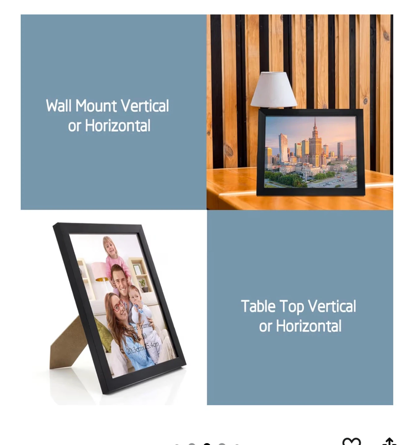 40 Black Picture Frames 8x10 Inch - photo 4