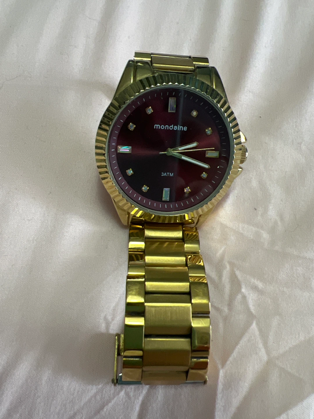 Mondaine Gold Tone Watch