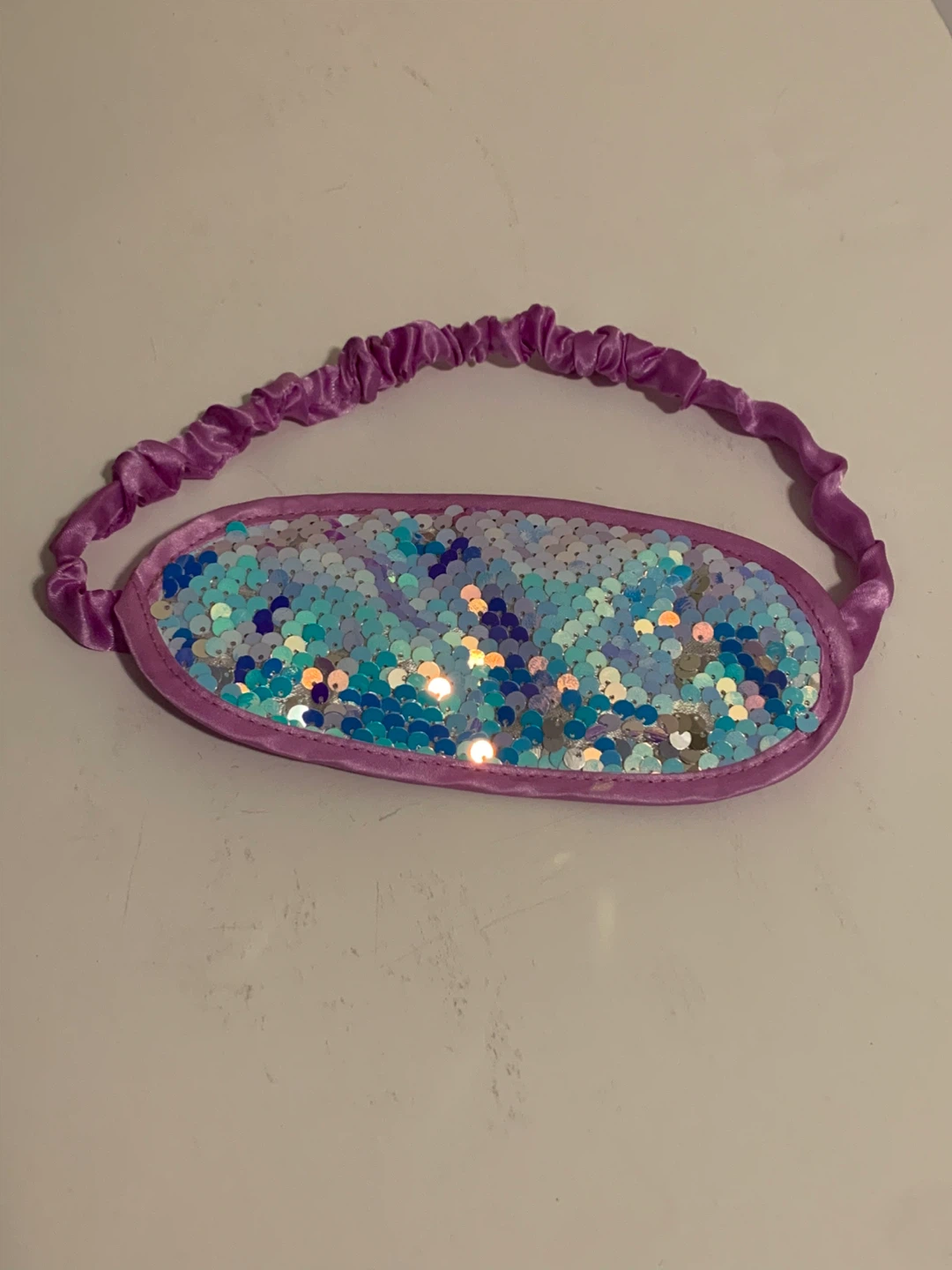Sequin Sleep Mask 🧡