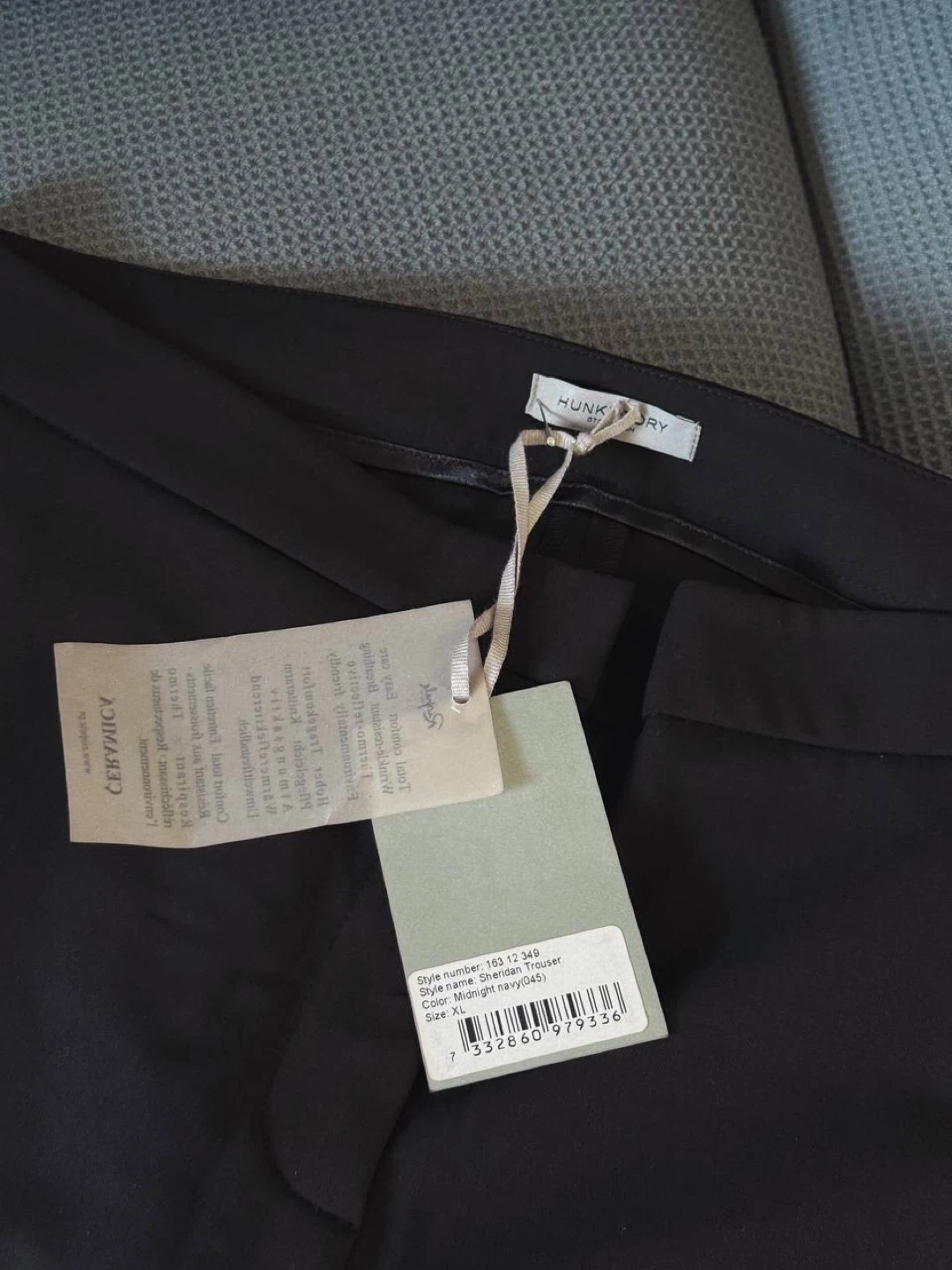Hunkydory Midnight Navy Pants – Size XL - photo 3