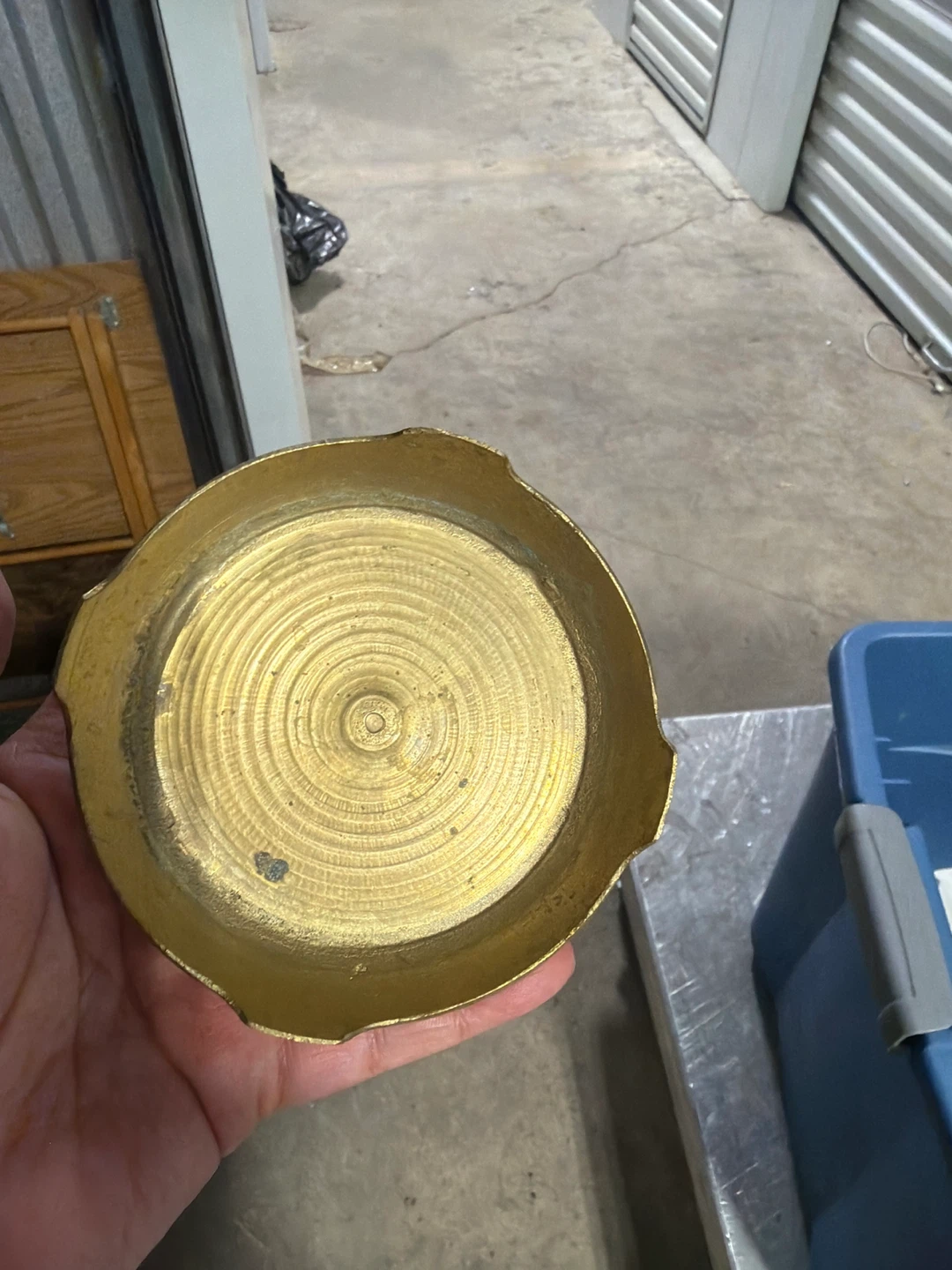 Small Brass Vase - photo 3