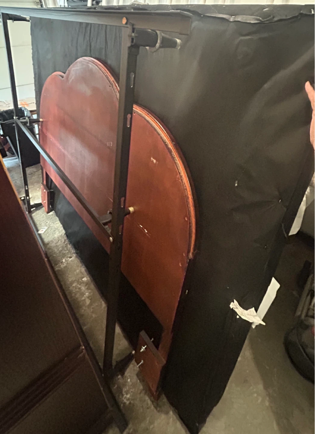 Queen Size Headboard, Box Spring and bed frame - photo 3