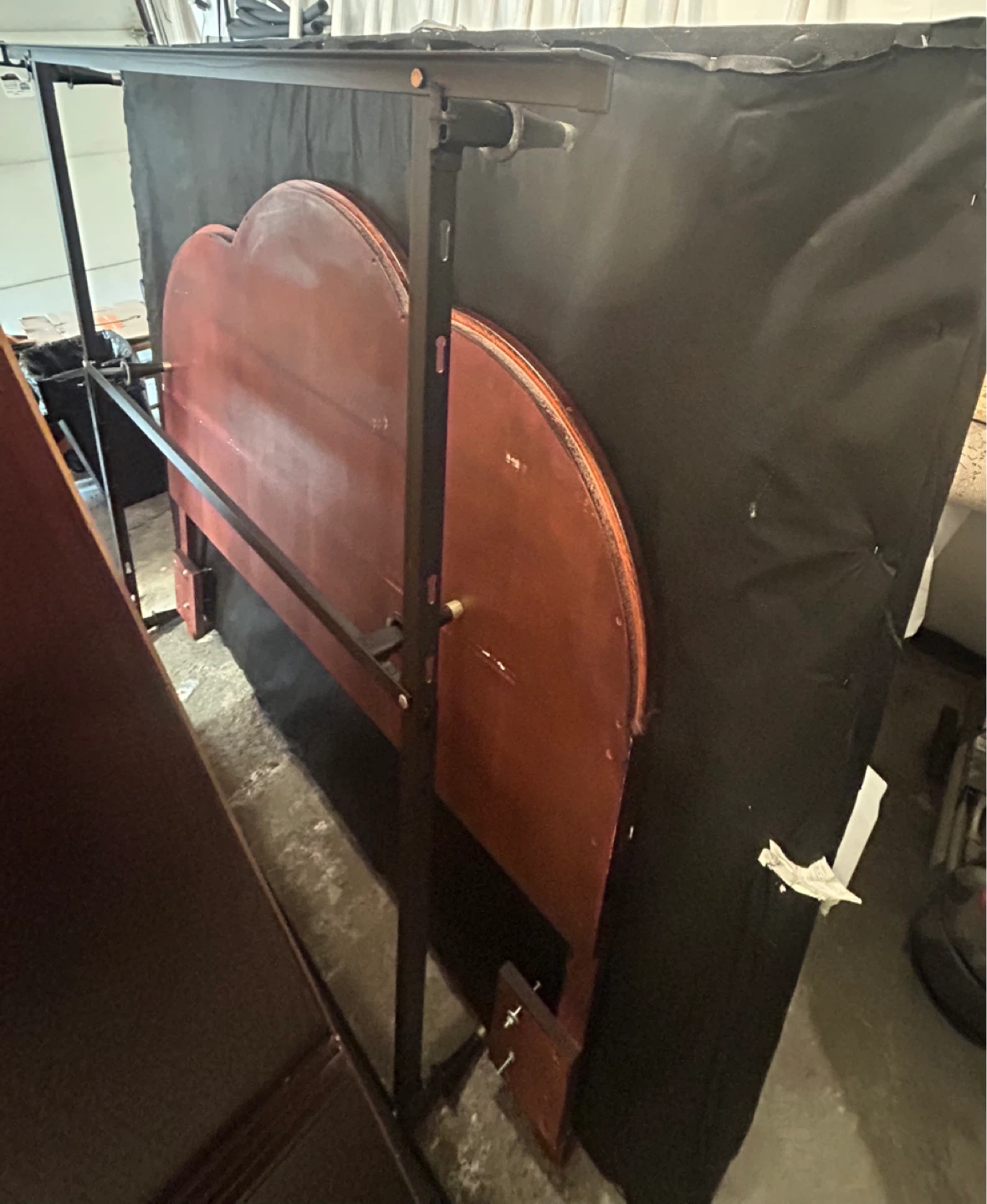 Queen Size Headboard, Box Spring and bed frame - photo 4